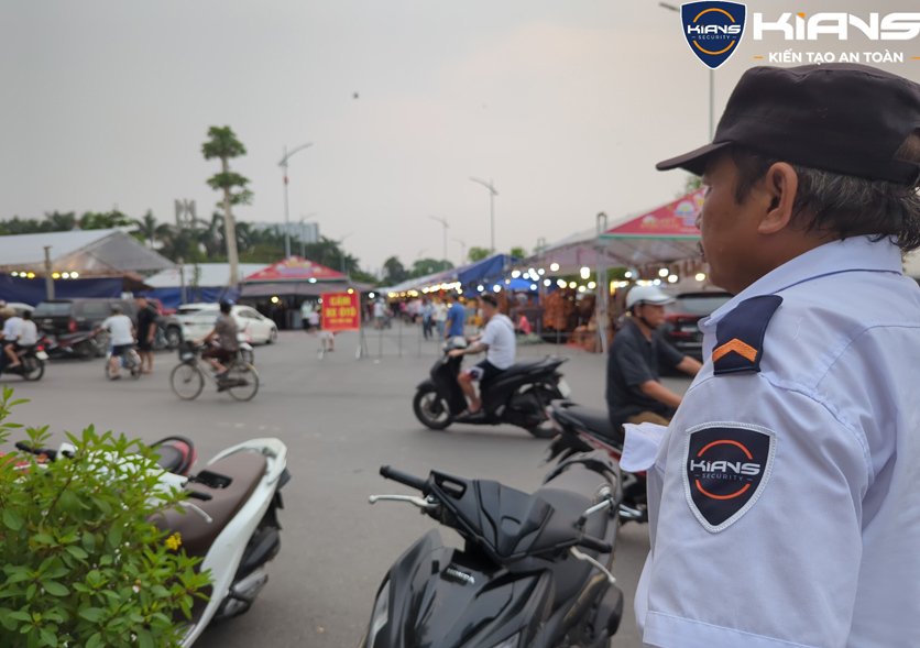 Nhân viên bảo vệ Kians có kỹ năng và nghiệp vụ tốt