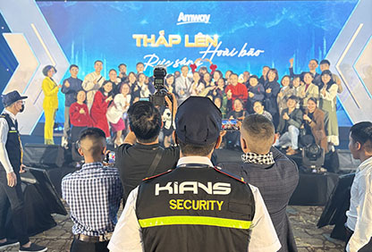 Kians bảo vệ sự kiện Amway tại Sheraton Hải Phòng – 08/03/2025