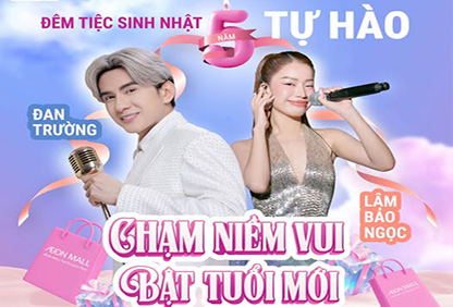 Kians đảm bảo an ninh cho ca sĩ Đan Trường tại sự kiện sinh nhật 5 năm AEON Mall Hải Phòng — 14/12/2025