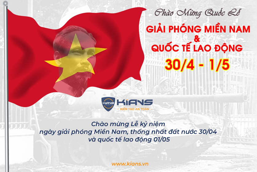 Kians Security chào mừng kỷ niệm giải phóng miền nam