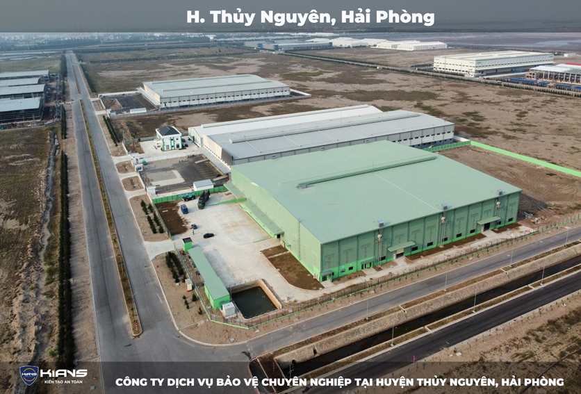 Một khu công nghiệp rộng lớn ở Hải Phòng cần dịch vụ bảo vệ