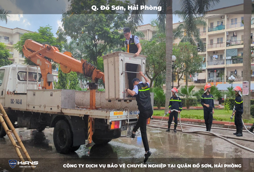 Diễn Tập Cứu Hộ Quận Đồ Sơn